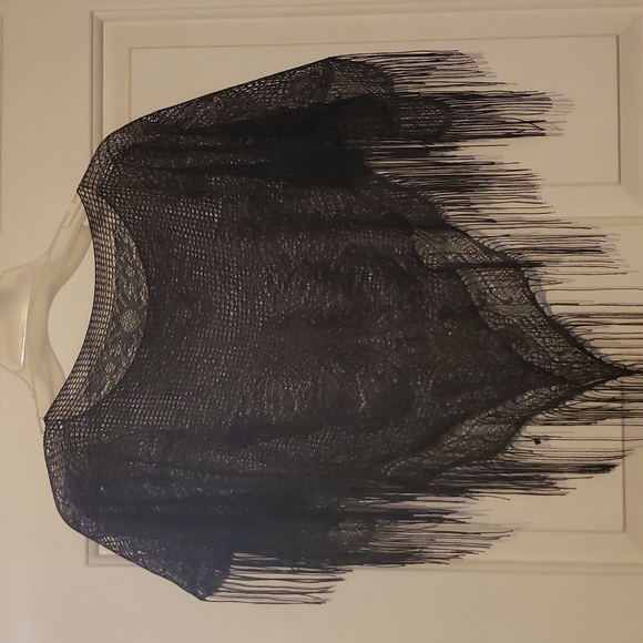 Tops - Lace overlay with fringe